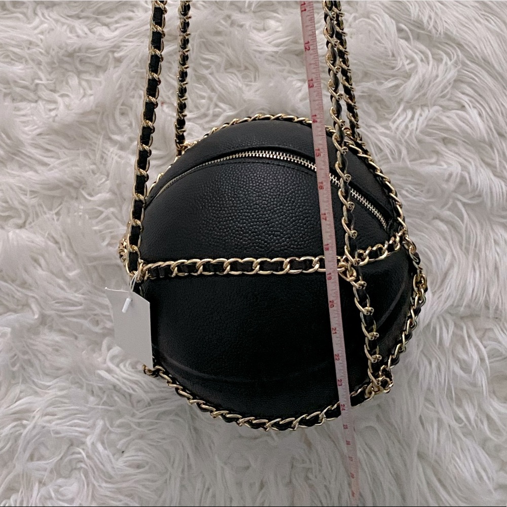 Black Basketball Purse